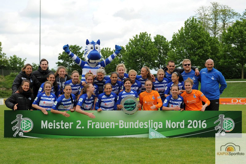 15.05.2016 --- Fussball --- 2. Bundesliga --- MSV Duisburg vs Herforder SV